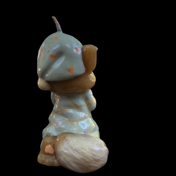 Vintage Feline Feelins Bedtime Prayers Kitty Cat Candle, Cake Topper - Picture 6 of 9